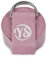 Yoga Studio Cinghia da yoga, 2,5 m, extra lunga, resistente, in cotone biologico, regolabile, con anello a D, cintura per yoga, esercizi, pilates, danza, allenamento, palestra, fisioterapia (rosa