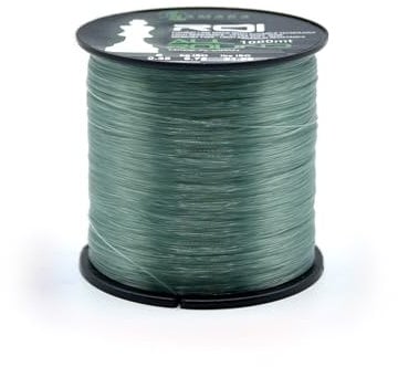 Namaka® filo ROI Fluorocarbon Coating lenza da pesca All Round MT 1000 Diam. da 0,20 a 0,80 (Ø 0,35 mm - 9,78 kg - 1000 mt, MONOFILO ROI VERDE)