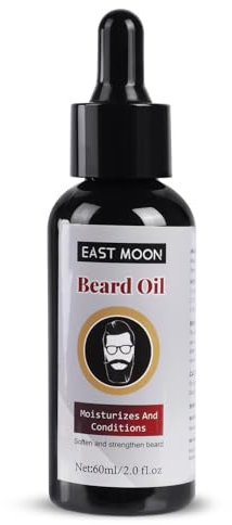 LOPHE Huile à Barbe Homme, Serum Croissance Barbe, Huile hydratante pour Barbe, Conditionneur de Barbe, Soin Barbe Homme, Adoucit, saveur de gingembre, 60ml