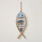 Lawaia fenster deko hängen fisch deko maritime holz deko bad hängedeko treibholz deko fische wanddeko holz(18 * 47cm)