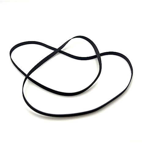 Übertragungsriemen Für LP-Vinyl-Plattenspieler Phonographen GrammophonAntriebsriemen Gefaltete Länge 370–475 M 1 Stück Spezieller Flacher Übertragungsriemen Motor Antriebsriemen (Size : Folded Length