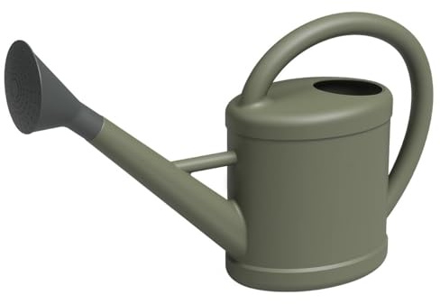 artevasi© MONDEGO Gießkanne Olivgrün 10 Liter - Kunststoff