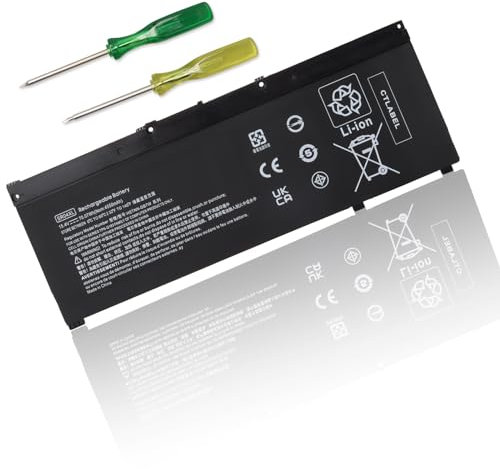 SR04XL SRO4XL Batteria per HP Omen 15 15-dc0xxx 15-cb0xx 15-cx0xxx 15-ce0xx Pavilion Gaming 15-ce198wm 15-ce015dx 15-ce011dx 15-dc1xxx 15-dc1058wm 15-dc1054nr 15-cx 15-dc0052nr 15-cx0056wm SR03XL