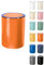 KW Clappe 5Ltr Plastic Swing Bathroom/Kitchen/Small Waste/Office Bin (Orange)