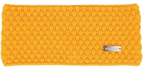Eisglut Damen Minal Merino Stirnband, Mango, one Size