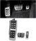 dmSJEr Auto Pedale Set für Audi A6 C7 A7 S7 S6 4G A8 S8 A8L 4H at MT Pedal Gaspedal Bremspedal und Kupplungspedal,normal-A/at with Rest