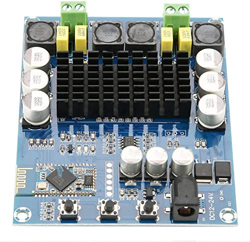 TPA3116D2 Digitale Audio-Leistungsverstärkerplatine, 120 W + 120 W Zweikanal, CSR865 4.0, Hohe Effizienz, Integrierte Schutzschaltungen, Anzeigeleuchte, für