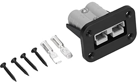 SCHWARZER ABS-Batterie-LADESTECKER, Zwei USB-ANSCHLÜSSE FÜR Caravan-Boot-LKW