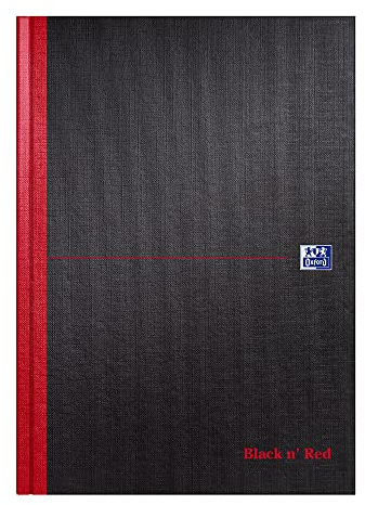 Black n Red Notizbuch gebunden 90 g/m² liniert 384 Seiten DIN A4