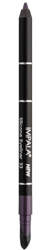 Impala - Wasserfester Gel-Eyeliner mit Silikon | Definierte Linie oder Verschwommener Effekt | Cremig Weiche Textur | Intensive, Lang Haltende und Wasserfeste Farbe | 23 Matt Violett