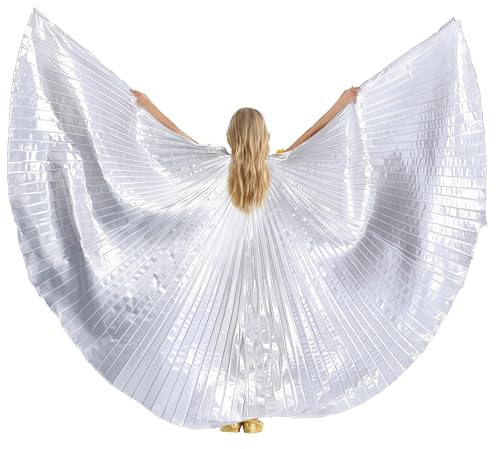 MUNAFIE Flügel Halloween Kostüm für Mädchen und Jungen Feenflügel Isis Wings Flügel Kostüm für Karneval Cosplay Party