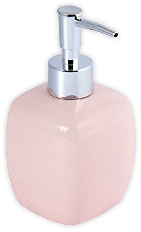 MSV Distributeur de Savon Céramique Louise Rose Pastel