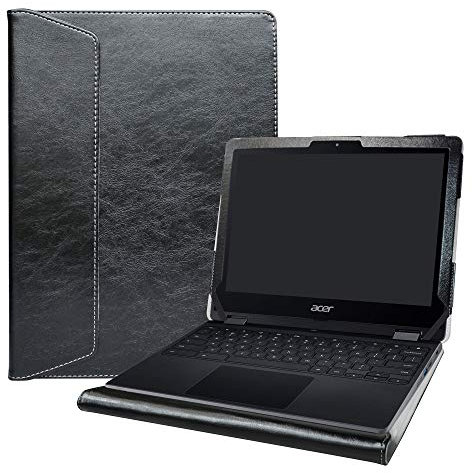 Alapmk Protective Case Cover For 12 Acer Chromebook Spin 512 R851TN/Acer Chromebook 512/Acer Chromebook 712 C871T C871 Series Laptop [Note:Not fit Other Acer Chromebook Laptop],Black