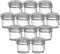 gouveo 12er Set Vorratsglas 200 ml mit Bügelverschluss - Kleine Vorratsdosen aus Glas mit Drahtbügelverschluss - Aufbewahrungsgläser mit luftdichtem Deckel zum Verschließen (BGR200)