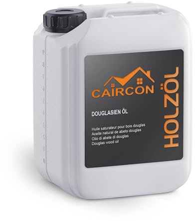 CAIRCON Saturateur bois aux huiles naturelles pour chalet, terrasse, bardage douglas, pin - 10L