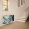 Glass Radiator Cover Printed - Liquid Ocean - Made by Premier Range in 1420mm Wide x 640mm High