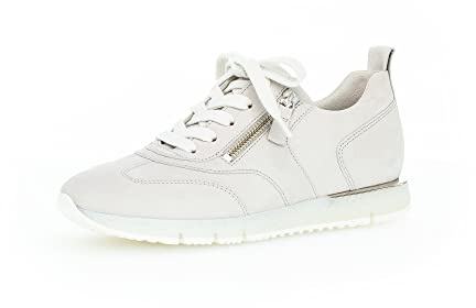 Gabor Damen Low-Top Sneaker, Frauen Halbschuhe,Wechselfußbett,Best Fitting,Turnschuhe,Laufschuhe,schnürschuhe,schnürer,steam,37.5 EU / 4.5 UK