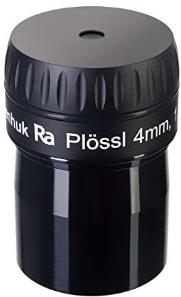 Levenhuk Ra Plössl 4 mm, 1,25 Zoll Durchgehend Mehrfachvergütetes Teleskopokular Für Kontrastreiche, Scharfe Und Lebhafte Ansichten