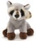 Uni-Toys - Waschbär (grau) Plushie - 15 cm (Länge) - Plüsch-Bär - Plüschtier, Kuscheltier