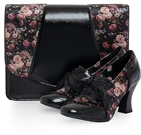 Ruby Shoo Daisy Schnürstiefel und passende Stanford-Tasche
