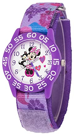 Disney Unisex-Kinder Analog Japanisches Quarzwerk Uhr mit Nylon Armband WDS001183