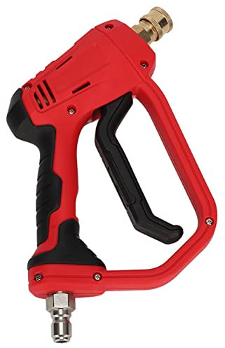Cordless Power Washer,High Pressure Washer Gun Handle Car Jet Washer Ing Kits Water Wash Er for Car Ing Kit (3/8in Quick Plug Short Sprayer)