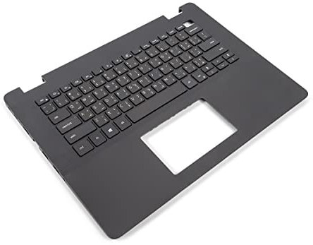 Dell Vostro 3400/3401/3405 USB-C Palmrest & ARABIC Keyboard - 0TV7CN + 03R0XV (JV909) (Renewed)
