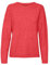 VERO MODA Vmdoffy Ls Blouse Noos à col Rond pour Femme, Cayenne - Détails : chiné, XL