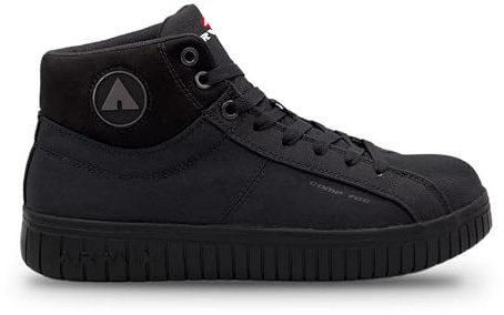 Airwalk Mens Deuce Mid Comp Toe EH SR Black 10 Medium