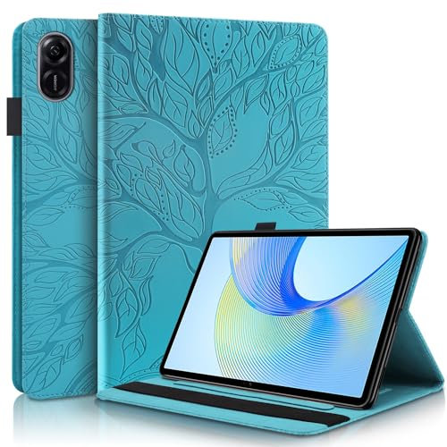 Succtopy Custodia Honor Pad X8 Pro/Honor Pad X9 11.5 Pollici 2023 Cover in Pelle PU Flip Portafoglio con Porta Penna Honor Pad X8 Pro 2023 Custodia Protettiva con Slot Card Case Honor Pad X9 Blu