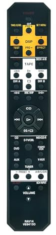 ALLIMITY Fernbedienung Ersatz passend für Yamaha AV Receiver RX-V420RDS RAV14 V694130 RAV14-V694130 RXV420RDS