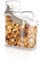Bocaux Rangement Cuisine, Boite Cereales Hermétiques en Plastique avec Couvercle, Boite Hermetique Alimentaire pour le Stockage des Céréales Grains Aliments Secs Farine Sucre Riz, Sans BPA, 1.5L