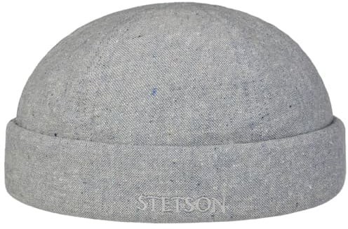 Stetson Sustainable Cotton Dockermütze Klassische Skullcap Made in EU Unisex Ganzjährig