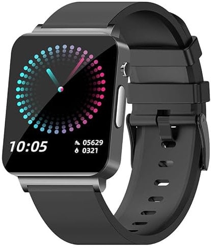 INF Smartwatch für Herren Damen, Smartwatch mit EKG, Puls, Blutsauerstoff, Schlafmonitor, Benachrichtigungen über Anrufe, Verschiedene Sportmodi, Zifferblatt individuell anpassen