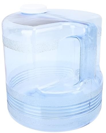 4L Water Distiller Collector Home Dental Salon Plastic Jug, Compact Container for Megahome Countertop Distillers, Slimline Proof Bottle with Faucet