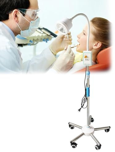 Chirurgische Untersuchung Hilfs-schattenlose Lampe 360° Rotation Mobile Chirurgische Medizinische Untersuchung Licht Gynäkologische Untersuchung Licht Boden Stand Typ Haustier Lampe Dimmbare Chirurgis