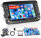Hikity [Android 15] für VW Seat Passat Golf Tiguan Jetta Polo Skoda Autoradio, Touchscreen 7 Zoll Radio, mit GPS, WiFi, Bluetooth, Mirror Link, Split Screen, FM, RDS, Rückfahrkamera [1+32GB]