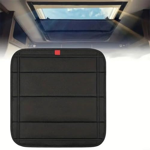 Gettimore Pare-Soleil Pliable et réglable en Hauteur pour fenêtre de Toit de Caravane, Pare-Soleil pour Camping-Car, remorques de, 41 x 41 cm