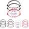 20stk Baseball-Armbänder, Verstellbar Baseball-Perlenarmband Sportthema Inspirierend Baseball-Charm-Armbänder Geschenke für Baseball Teams für Jungen Kinder Erwachsene Partygeschenke