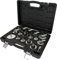 KS Tools 160.0815 Universal-Entlüfterstutzen-Adapter-Satz zur Bremsenentlüftung, 17-TLG