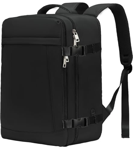 Yankony for Easyjet Cabin Bags 45x36x20 Underseat, Large Travel Backpack Cabin Size Carry on Bag for Airplanes Multiple Pockets Comfort Backpack 30L Hand Luggage Bag for Men and Women