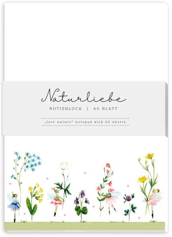 Grätz Verlag - Silke Leffler - A6 Notizblock - EB_04570 - Schön, dass es Dich gibt