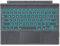 MoKo Teclado Italiano para Microsoft Surface Pro 7 Plus/Pro 7/Pro 6/Pro 5/Pro 4/Pro 3, QWERTZ Layout Teclado Bluetooth Recargable con Trackpad, Retroiluminación de 7 Colores