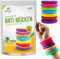 Mückenschutz Armband – 18er Pack für Kinder & Erwachsene – Effektive Zeckenabwehr, Wespenvertreibung & Anti-Mücken Lösung für Outdoor - Zitronenduft