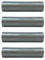 HALOTEC | Lot de 4 tubes filetés M10x1 galvanisés pour lampe | Tube métallique de 50 mm pour douille et tige de lampe | Accessoires de montage éclairage