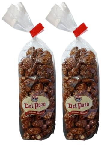PACK 2 - Del Pozo Almendras Garrapiñadas 200 g – Almendras Seleccionadas con Azúcar Caramelizada – Frutos Secos Dulces Tradicionales – Snack Gourmet