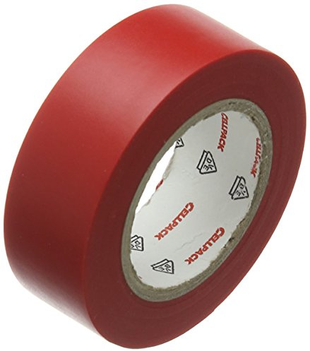 Cellpack 145812 128 0,15–19–10, PVC Isolierband, rot
