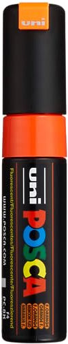 POSCA 182676 - POSCA Marker mit breiter Keilspitze, neon orange