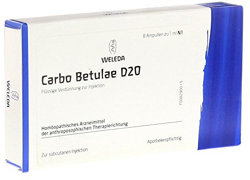 Carbo Betulae D 20 Ampullen,8ml