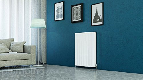 K-Rad Kompact Type 21 Double Panel Single Convector Radiator H900mm x W800mm White